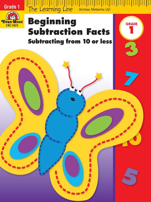 Title details for Beginning Subtraction, Subtracting from 10 or Less by Evan-Moor Educational Publishers - Available